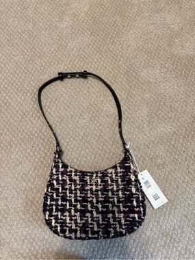 New! NEW Tory Burch Emerson Tweed Shoulder Bag